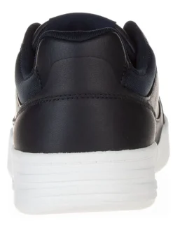 Leder-Sneakers in Dunkelblau><noscript><img width=