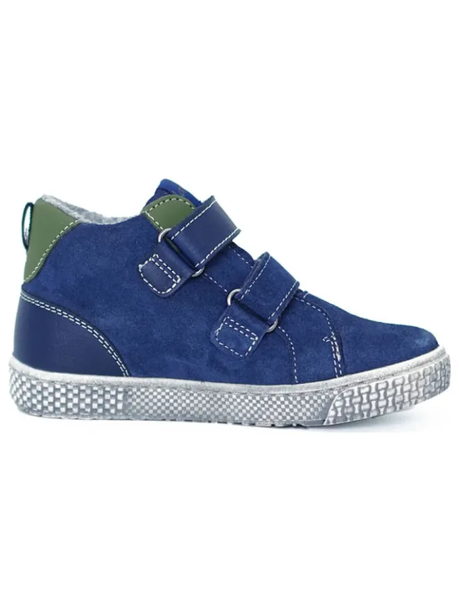 lamino Sneakers·Sneakers High^Leder-Sneakers in Dunkelblau