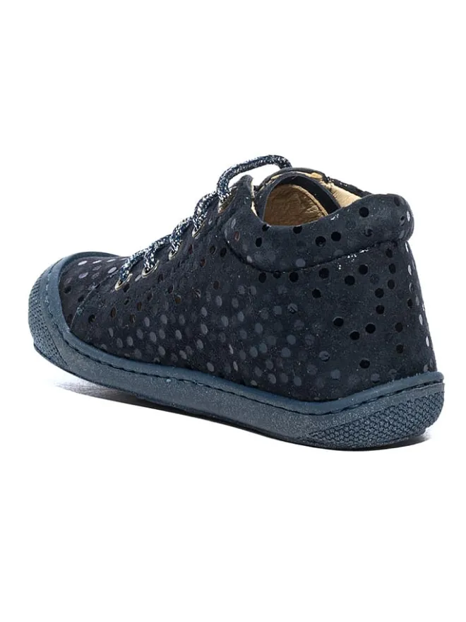 Leder-Sneakers in Dunkelblau>Naturino Online