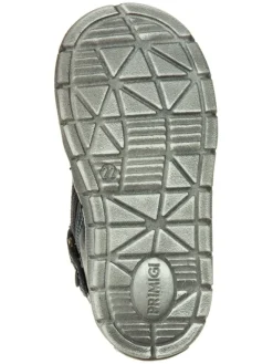 Leder-Sneakers in Dunkelblau><noscript><img width=