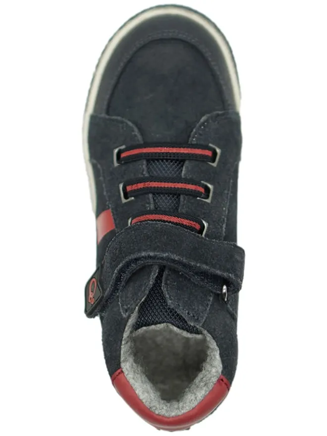 lamino Sneakers·Sneakers High^Leder-Sneakers in Dunkelblau
