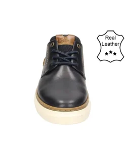 Bullboxer Sneakers^Leder-Sneakers in Dunkelblau