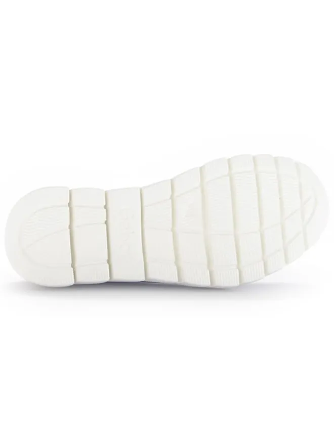 Leder-Sneakers in Dunkelblau>Gabor