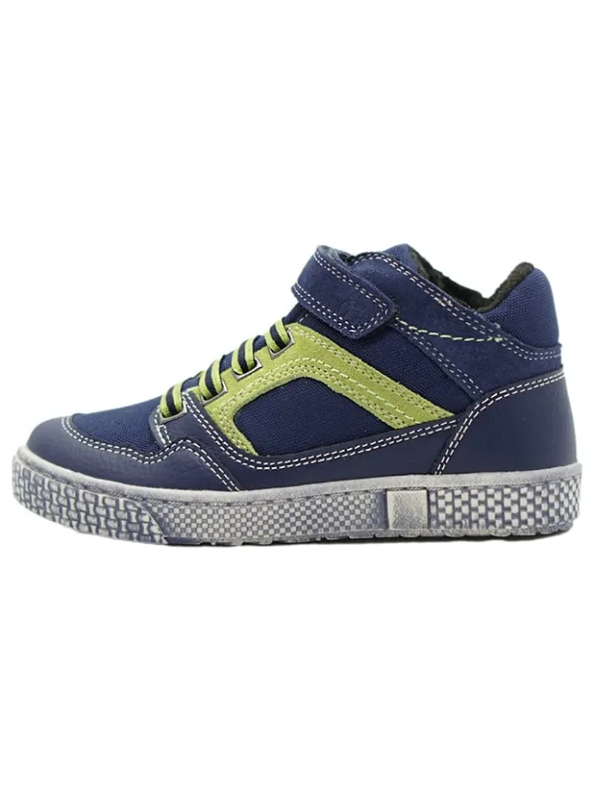lamino Sneakers·Sneakers High^Leder-Sneakers in Dunkelblau