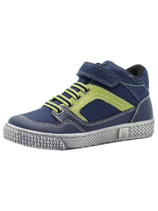 lamino Sneakers·Sneakers High^Leder-Sneakers in Dunkelblau