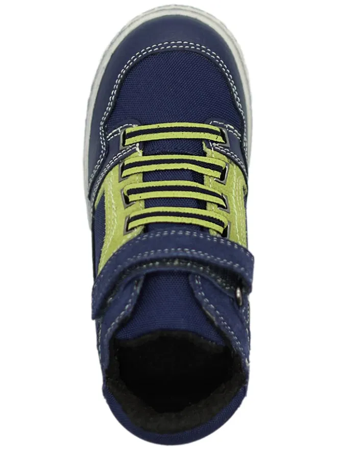 lamino Sneakers·Sneakers High^Leder-Sneakers in Dunkelblau
