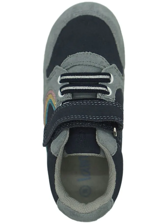 lamino Sneakers·Sneakers Low^Leder-Sneakers in Dunkelblau/ Hellblau