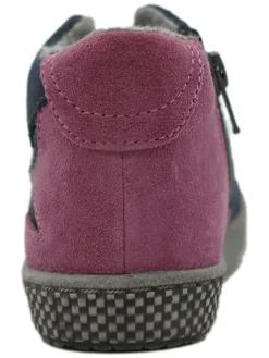 lamino Sneakers·Sneakers High^Leder-Sneakers in Dunkelblau/ Pink