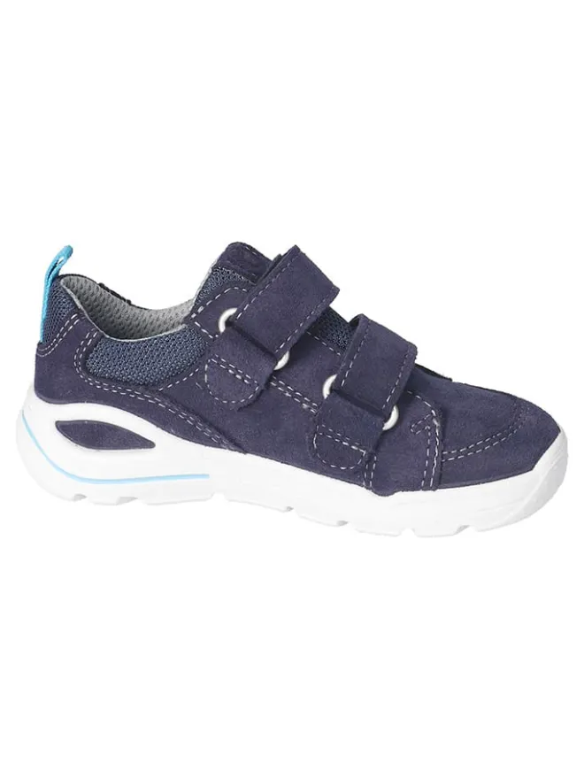 Leder-Sneakers in Dunkelblau>Ricosta New