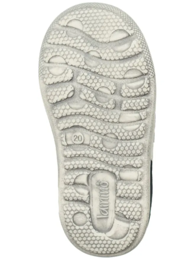 Leder-Sneakers in Dunkelblau>lamino Outlet