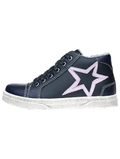 Leder-Sneakers in Dunkelblau>lamino Clearance