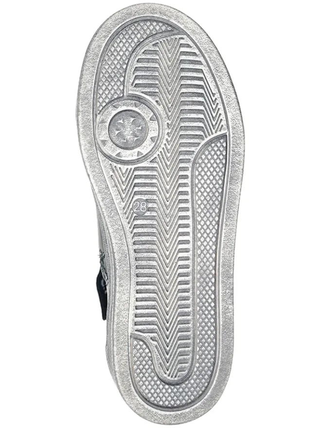Leder-Sneakers in Dunkelblau>lamino Clearance