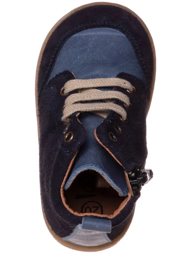 lamino Sneakers^Leder-Sneakers in Dunkelblau