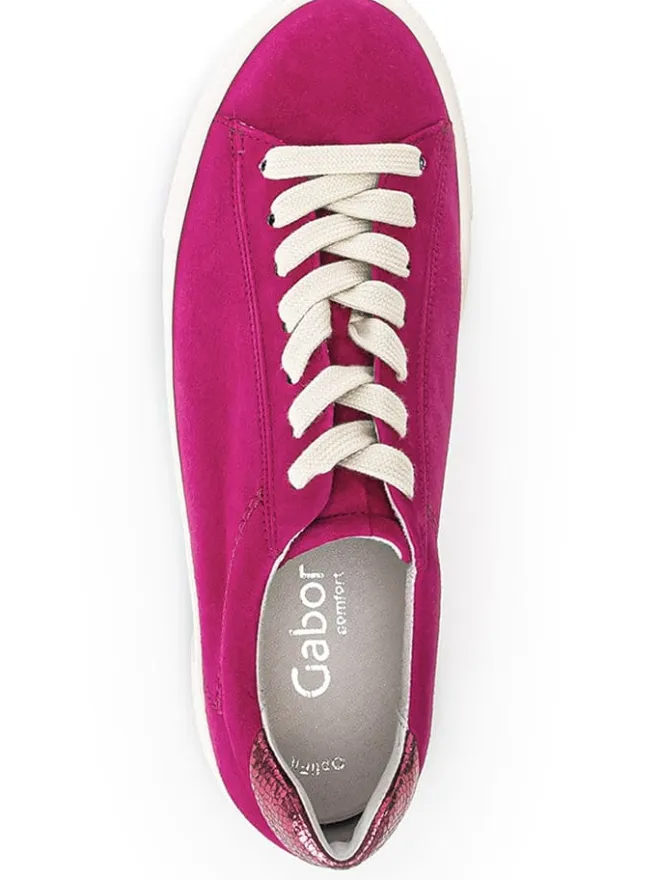 Leder-Sneakers in Fuchsia>Gabor Sale