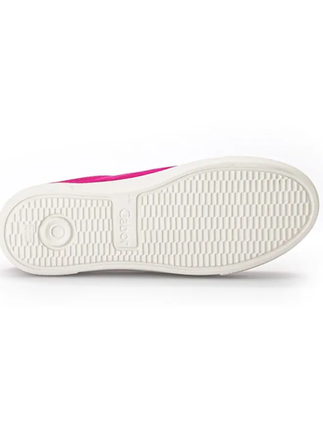 Leder-Sneakers in Fuchsia>Gabor Sale