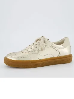 Paul Green Sneakers^Leder-Sneakers in Gold