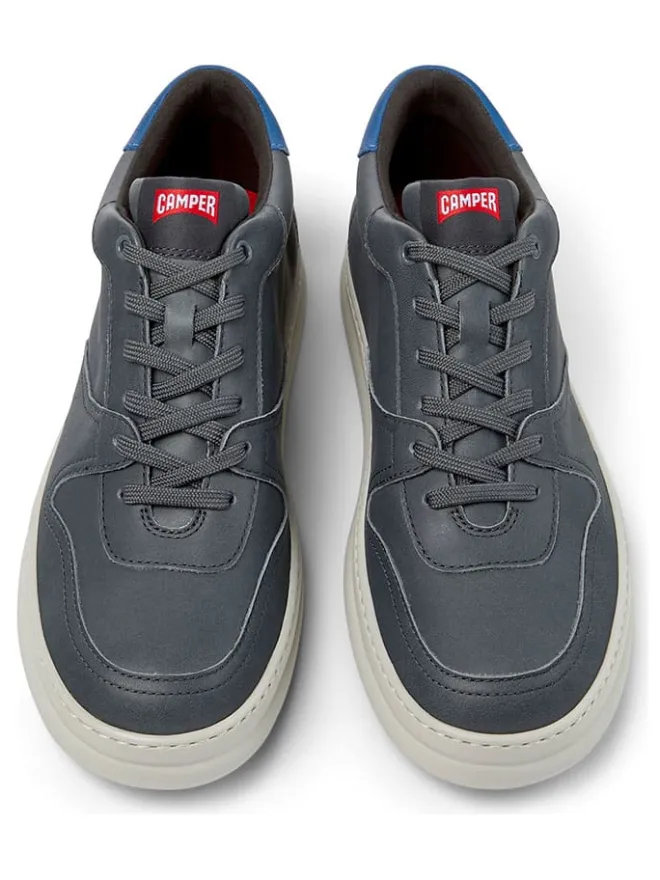 Leder-Sneakers in Grau>Camper Discount