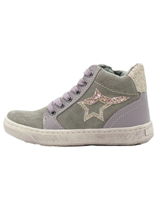 lamino Sneakers·Sneakers High^Leder-Sneakers in Grau