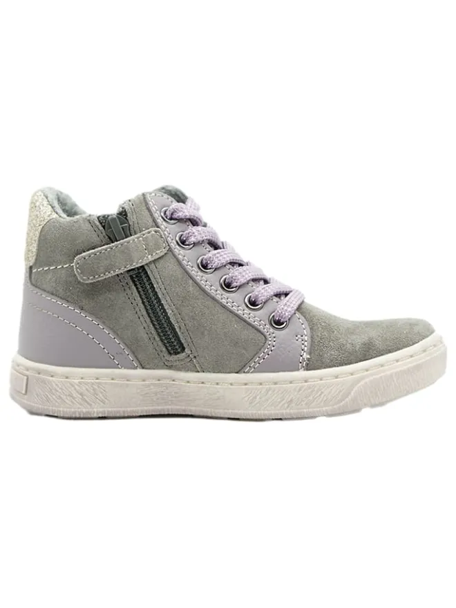 lamino Sneakers·Sneakers High^Leder-Sneakers in Grau