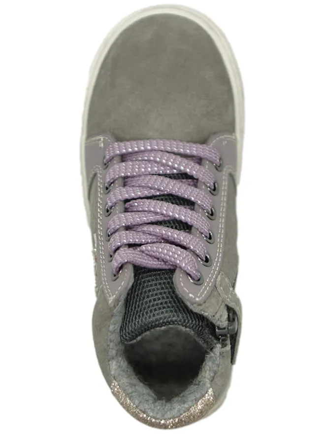 lamino Sneakers·Sneakers High^Leder-Sneakers in Grau