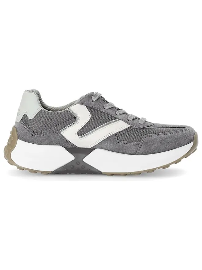 Leder-Sneakers in Grau>Gabor Sale