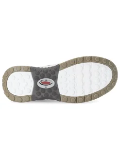 Leder-Sneakers in Grau><noscript><img width=