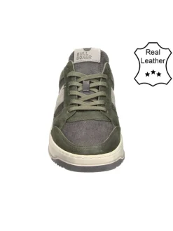 Bullboxer Sneakers^Leder-Sneakers in Grau