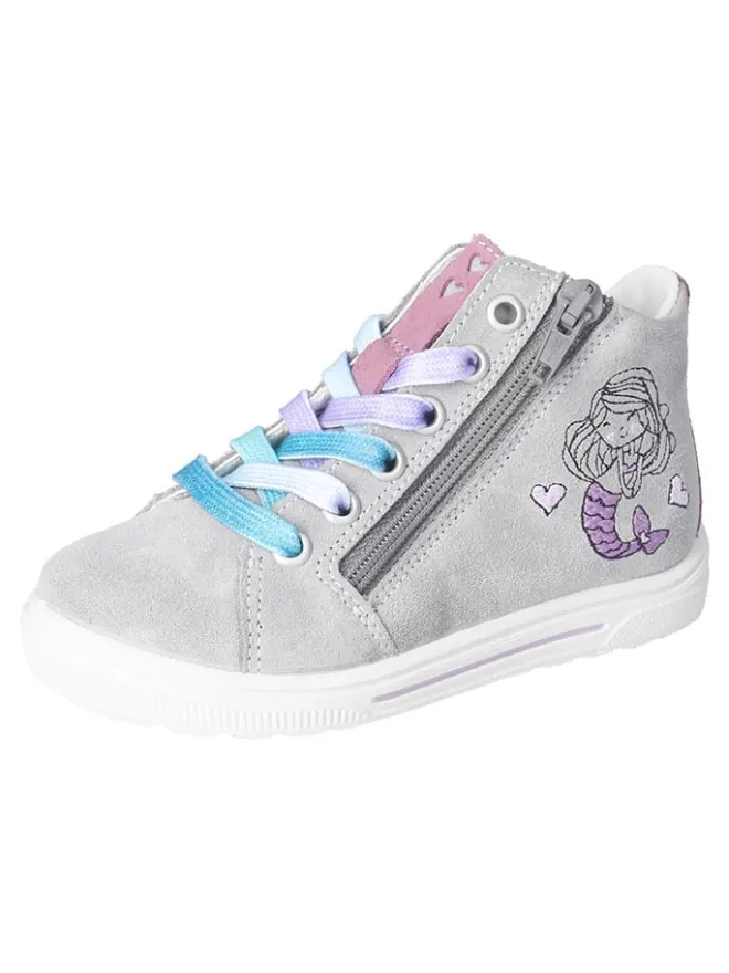 Ricosta Sneakers·Sneakers High^Leder-Sneakers in Grau