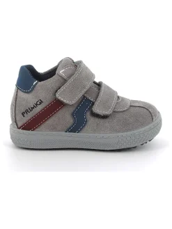 Leder-Sneakers in Grau>Primigi
