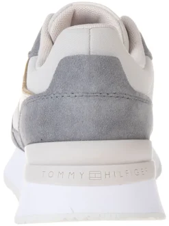 Tommy Hilfiger Shoes Sneakers^Leder-Sneakers in Grau/ Rosa