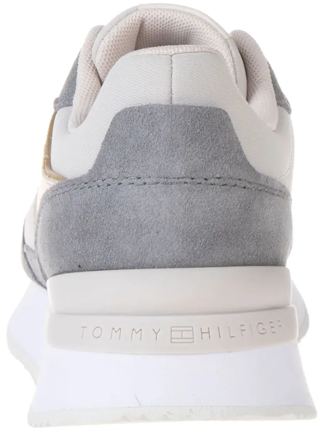Tommy Hilfiger Shoes Sneakers^Leder-Sneakers in Grau/ Rosa