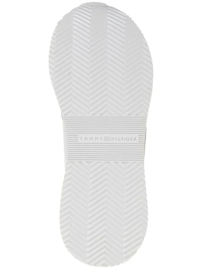 Tommy Hilfiger Shoes Sneakers^Leder-Sneakers in Grau/ Rosa