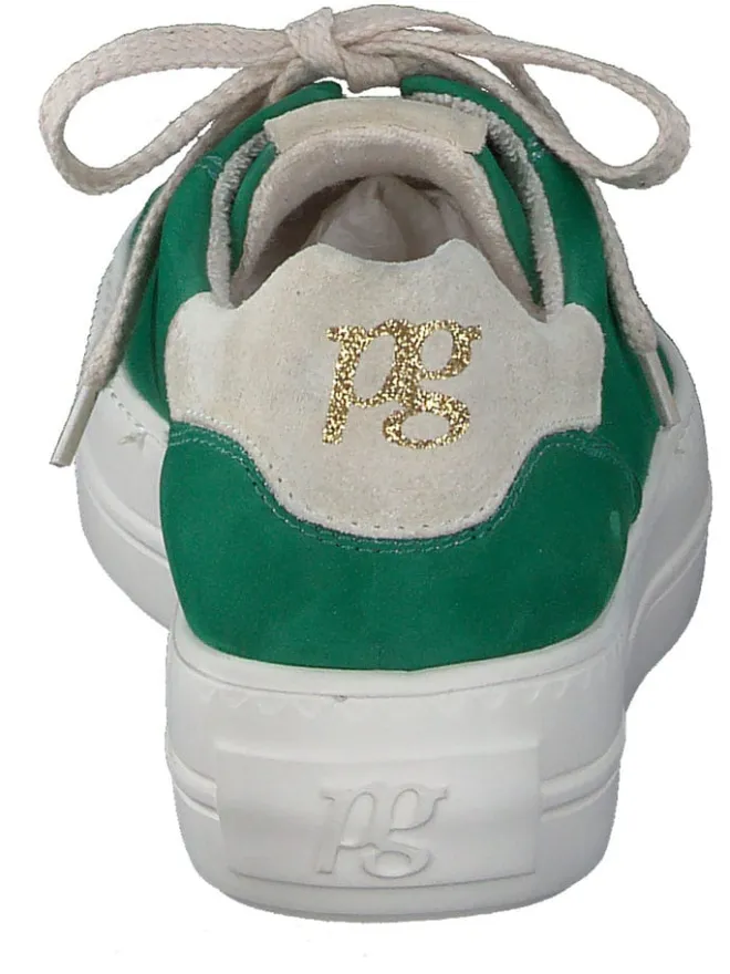 Leder-Sneakers in Grün>Paul Green Hot