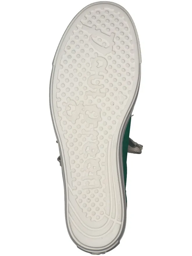 Leder-Sneakers in Grün>Paul Green Hot