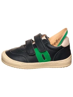bisgaard Sneakers^Leder-Sneakers in Grün/ Schwarz