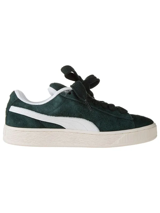 Leder-Sneakers in Grün/ Weiß>Puma Clearance
