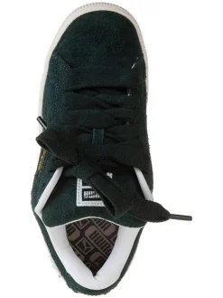 Leder-Sneakers in Grün/ Weiß><noscript><img width=