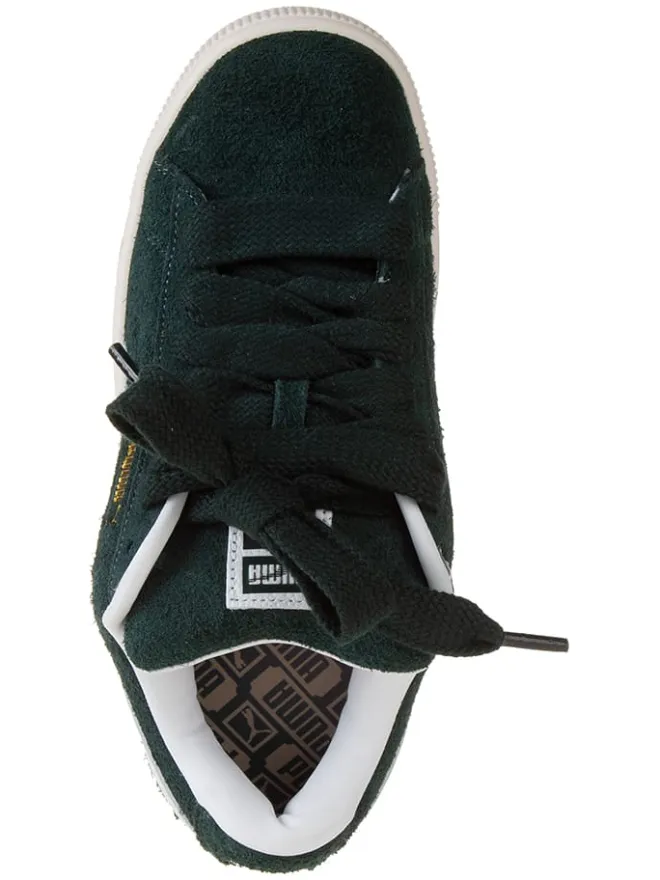 Leder-Sneakers in Grün/ Weiß>Puma Clearance