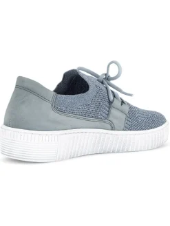 Gabor Sneakers^Leder-Sneakers in Hellblau