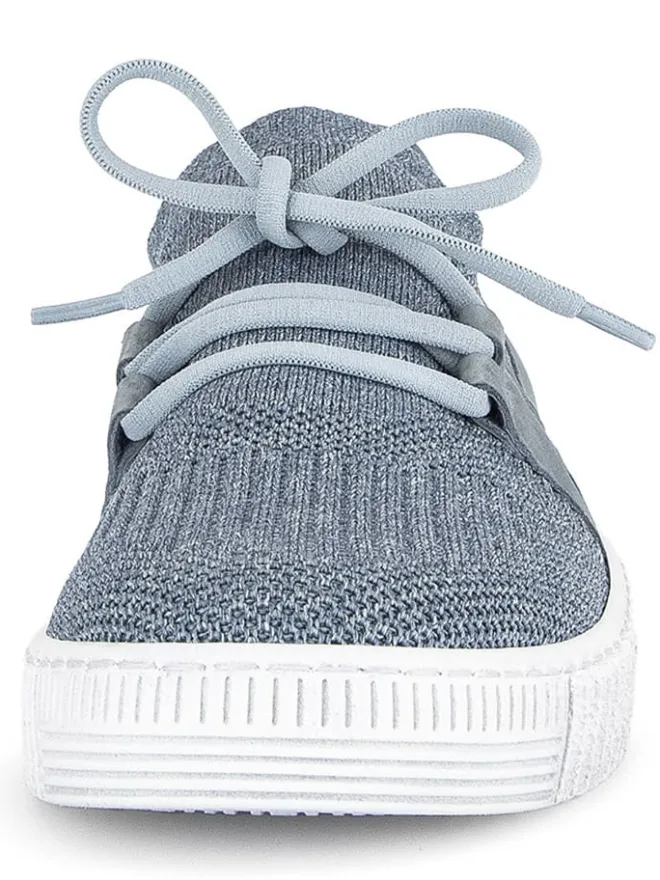 Gabor Sneakers^Leder-Sneakers in Hellblau