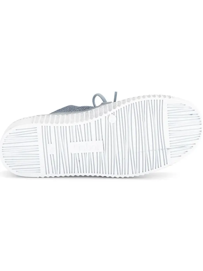 Gabor Sneakers^Leder-Sneakers in Hellblau