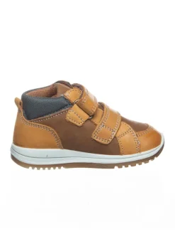 Leder-Sneakers in Hellbraun>Primigi Outlet