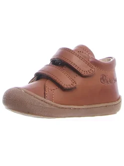 Leder-Sneakers in Hellbraun>Naturino Outlet