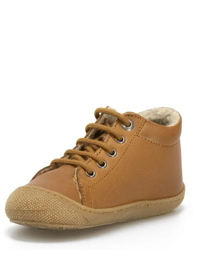 Naturino Sneakers^Leder-Sneakers in Hellbraun