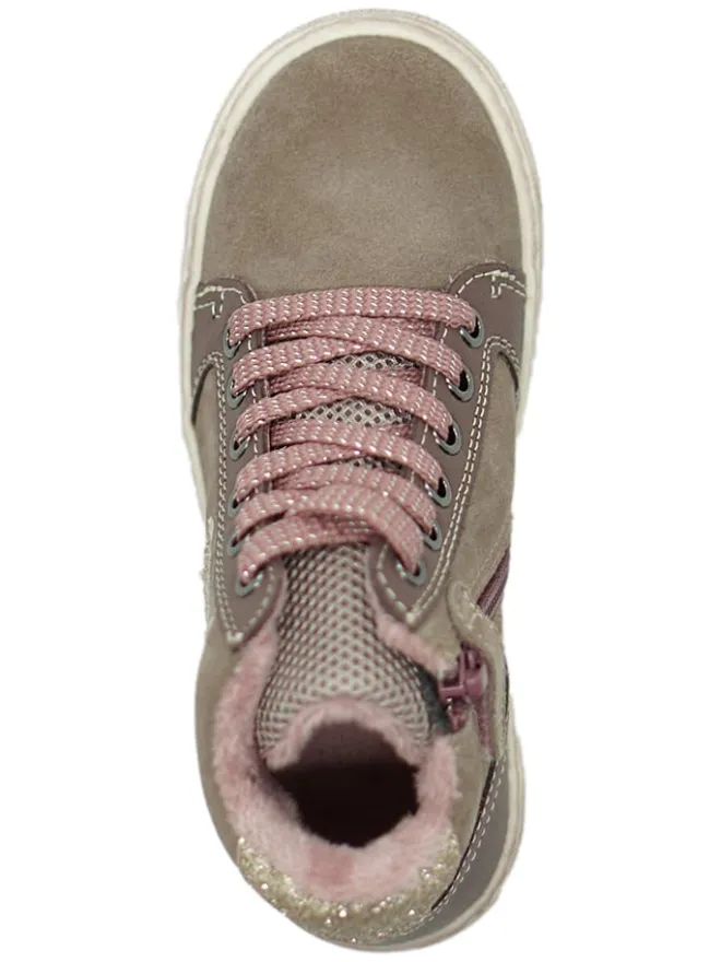 lamino Sneakers·Sneakers High^Leder-Sneakers in Khaki