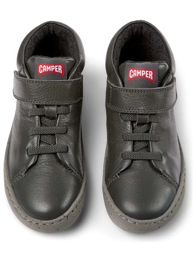 Leder-Sneakers in Khaki>Camper Outlet