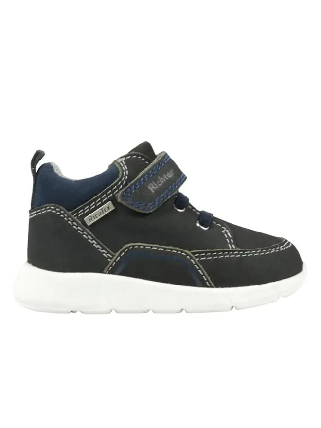 Leder-Sneakers in Khaki>Richter Shoes