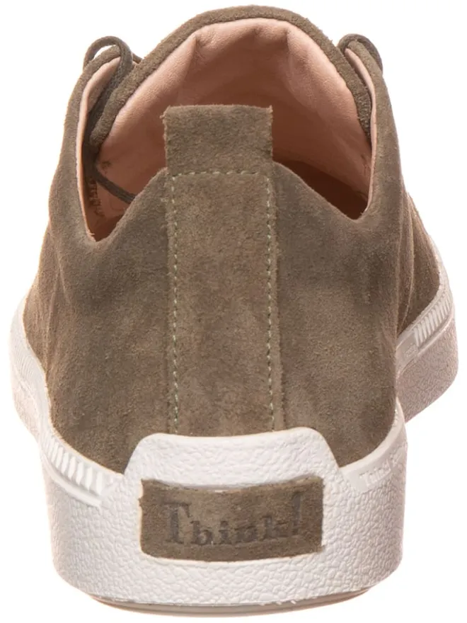 Think! Sneakers^Leder-Sneakers in Khaki