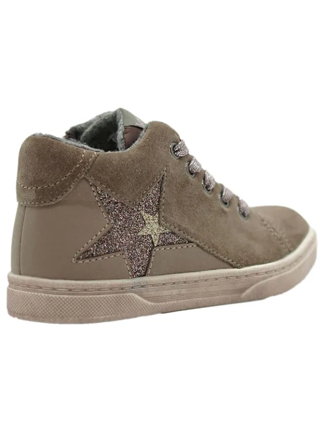 lamino Sneakers·Sneakers High^Leder-Sneakers in Khaki