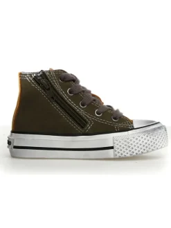 Naturino Sneakers·Sneakers High^Leder-Sneakers in Khaki/ Hellbraun